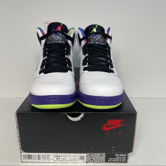 Nike Air Jordan 5 Retro GS “Alternate Belair” NEW - Picture 2 of 4